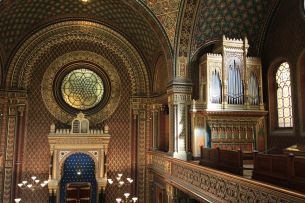 Ein Star unter den Synagogen weltweit ist die Spanische in Prag